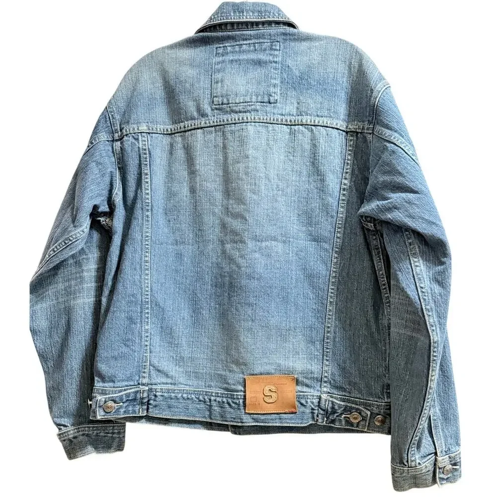 RARE Shady Limited Vintage Y2K Denim Jacket - 8 Mile Eminem Slim Shady - Medium